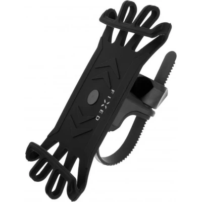 Afbeelding van FIXED Bikee telefoonhouder, houder, fiets, motor, universeel, smartphone holder, zwart, 360 graden rotatie, GPS fietsstuur 10 16,5 cm