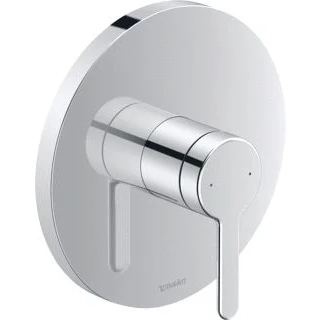 Afbeelding van Duravit c 1 afbouwdeel voor douchemengkraan 17cm chroom c14210010010