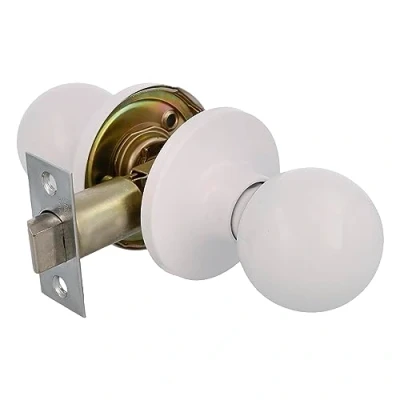 Afbeelding van Amig 12304 deurknop 611 wit (doorgang)
