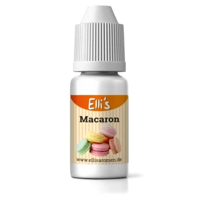 Afbeelding van Ellis Aromen Macaron levensmiddelaroma vloeibaar voor levensmiddelen en vloeistoffen, het bakken, koken, zoals pap kwark caloriearm