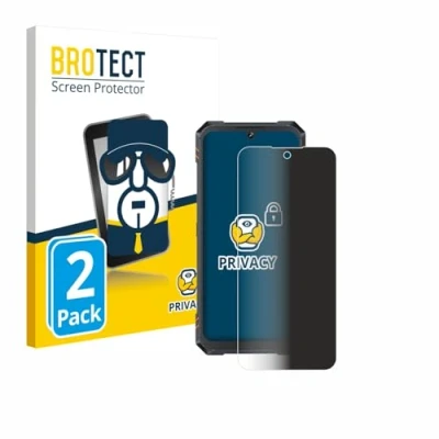 Afbeelding van BROTECT privacy screenprotector voor Cubot KingKong Star 2 Folie Beschermfolie Blauwlichtfilter (2 Stuks)