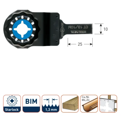 Afbeelding van Starlock OT13/10bi multitool zaagblad Hout en Metaal