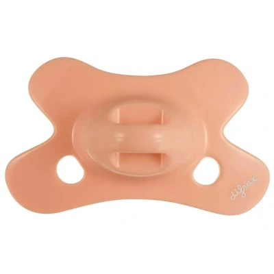 Afbeelding van Difrax Fopspeen Natural 0 6 maanden Siliconen Peachy 1 stuk
