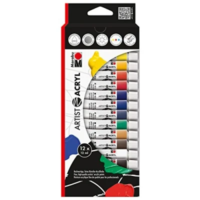 Afbeelding van Artist Acryl set 12 x ml