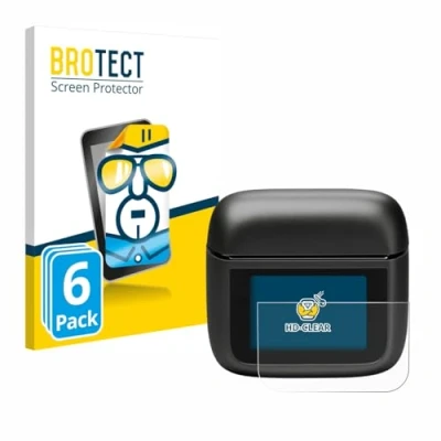 Afbeelding van BROTECT Screenprotector voor JBL Tour Pro 3 Folie Beschermfolie transparant (6 Stuks)