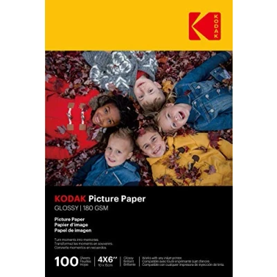 Afbeelding van Kodak Fotopapier Picture Paper Glossy 180g/m² A6 100 vellen