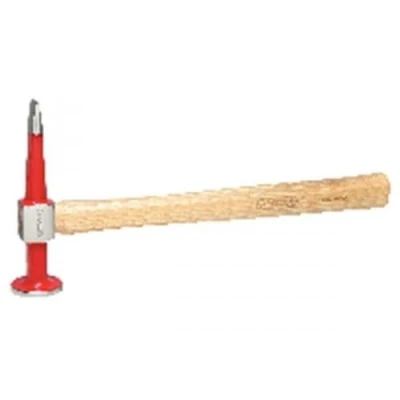 Afbeelding van KS Tools 140.2136 Uitdeukhamer rechte kop, rond/vlakke punt, 325mm