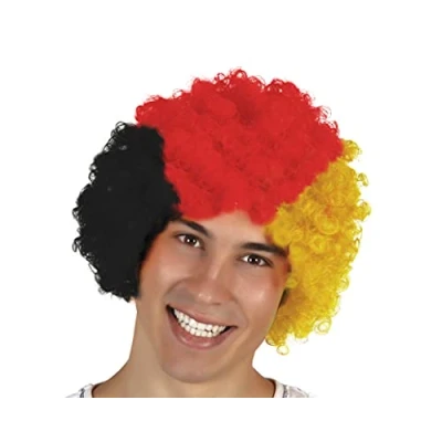 Afbeelding van Krulhaar pruik Afro Duitsland