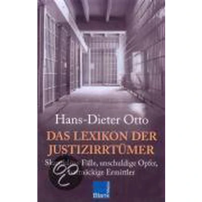 Afbeelding van Das Lexikon der Justizirrtümer