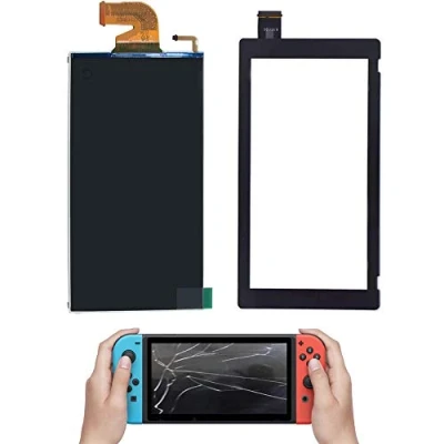 Afbeelding van LCD display en digitizer touchscreen, vervanging voor Nintendo Switch 2017 HAC 001