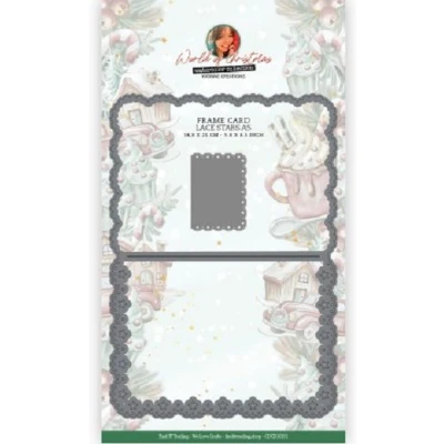 Afbeelding van Card Deco Essentials Cutting Dies Lace Stars 5A
