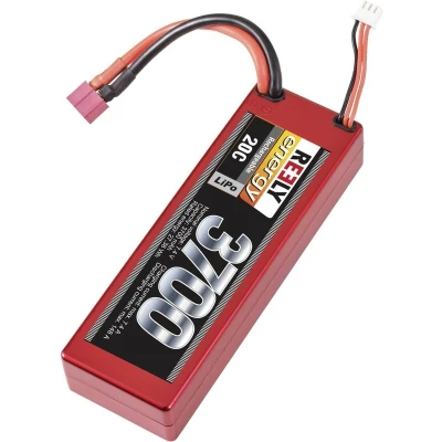 Afbeelding van Reely LiPo accupack 7.4 V 3700 mAh Aantal cellen: 2 20 C Stick hardcase T stekkersysteem