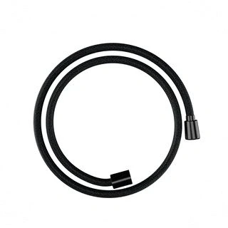 Afbeelding van Hansgrohe designflex doucheslang textiel 1 2 x125cm met anti knikbescherming brushed black chroom 28220340