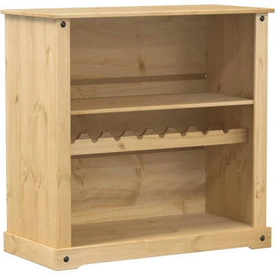 Afbeelding van vidaXL Wijnkast Corona 107,5x51x105,5 cm massief grenenhout