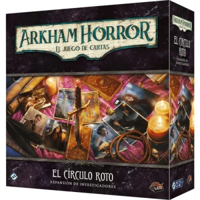 Afbeelding van Fantasy Flight Games Arkham Horror LCG: de gebroken cirkel uitbreiding van onderzoekers kaartspel in het Spaans