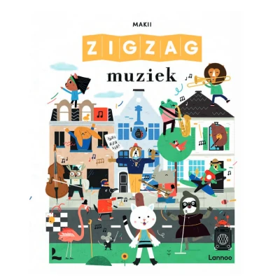 Afbeelding van Uitgeverij lannoo zigzag muziek