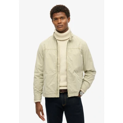 Afbeelding van Superdry Mannen Klassieke Harrington jas Grijs Grootte: M