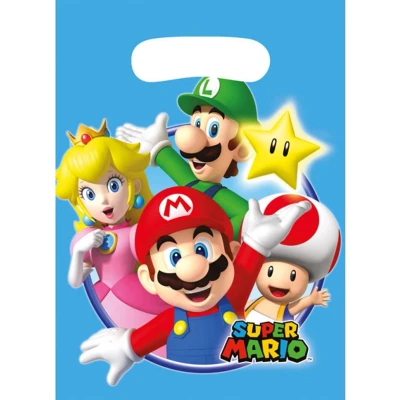 Afbeelding van Uitdeel zakje Super Mario Bros 8 stuks