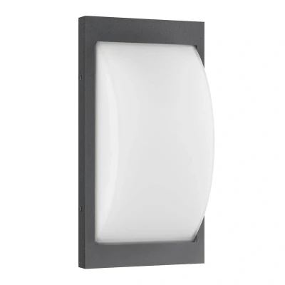 Afbeelding van LCD Sensor buitenwandlamp 069SEN E27 grafiet