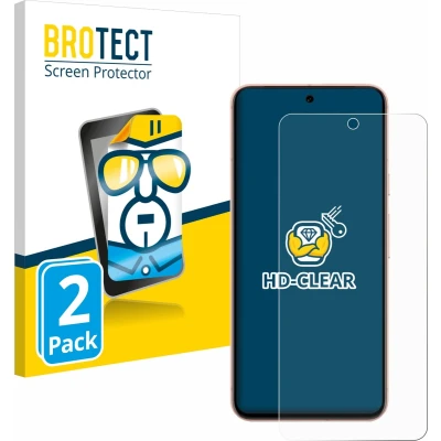 Afbeelding van BROTECT (2 Stuks) Schermbeschermer voor Google Pixel 8 Screen Protector Transparant