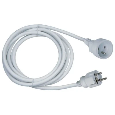 Afbeelding van Verlengsnoer GAO 16A 3m kabel Wit Robuust en flexibel