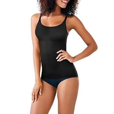Afbeelding van Maidenform Dames Cover Your Bases SmoothTec Shaping Camisole Camouflage, Zwart, L