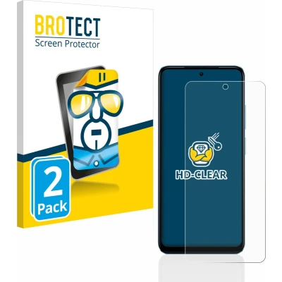 Afbeelding van BROTECT (2 Stuks) Schermbeschermer voor Xiaomi Redmi Note 12S Screen Protector Transparant