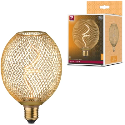 Afbeelding van Paulmann 29259 LED lamp E27 Globe 4 W Barnsteen (Ø x h) 110 mm 160 1 stuk(s)