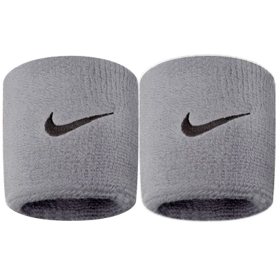 Afbeelding van Nike polsband set van 2 blauwgrijs