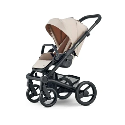 Afbeelding van Mutsy Nio 3 in 1 Kinderwagen Direct Opvouwbaar Lichtgewicht Frame Cosmic Sand