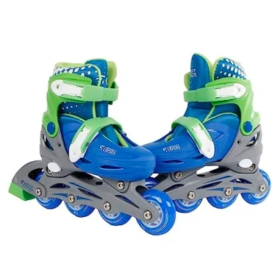 Afbeelding van Street Rider Inlineskates Verstelbaar Maat 27 30 Blauw