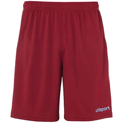 Afbeelding van Uhlsport Center Basic Short Kinderen Bordeaux / Hemelsblauw Maat: 152