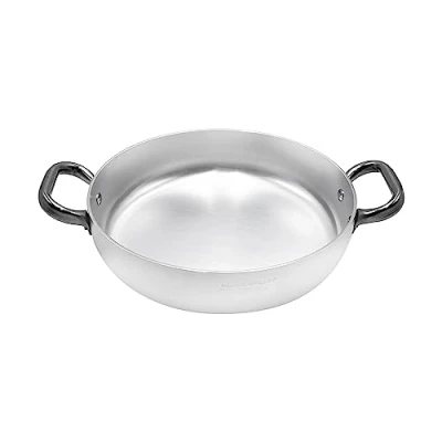 Afbeelding van Pentole Agnelli Professionele Aluminium 3 Mm. Omeletpan met 2 handgrepen, diameter 30 Cm.