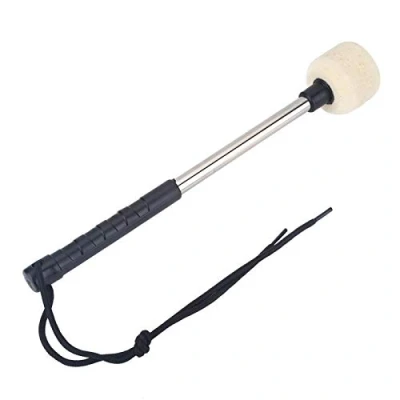 Afbeelding van Bass Drum Mallet, Drumstick met Wolvilt Mallet Accessoire Vilten Kop Percussie Marching Band