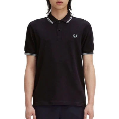Afbeelding van Fred Perry Twin Tipped Polo Heren Maat S