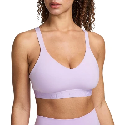 Afbeelding van Nike Performance INDY BRA Sportbh met medium support, Dames, Maat: XS, Lilac bloom