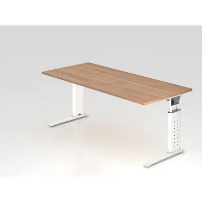 Afbeelding van hjh OFFICE PRO Unda 19 W Walnoot Melamine gecoate spaanplaat