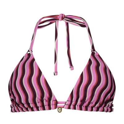 Afbeelding van ten Cate Bikinitop Groovy Wave Rose/dessin 42