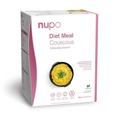 Afbeelding van Nupo Maaltijd Couscous 10 Porties Caloriearm Dieet Snel en gemakkelijk bereid