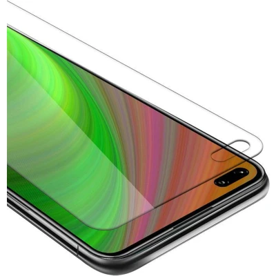Afbeelding van Cadorabo Screenprotector geschikt voor Honor View 30 PRO Pantser film Beschermende in KRISTALHELDER Geharde (Tempered) display beschermglas 9H hardheid met 3D Touch