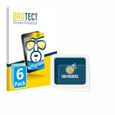 Afbeelding van BROTECT Screenprotector voor Xiaomi Smart Temperature and Humidity Monitor 3 Mini Folie Beschermfolie transparant (6 Stuks)