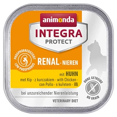 Afbeelding van Animonda Integra Protect nierwarmer, katten, nat voer bij niermatige dosering, met kip, 16 x 100 g