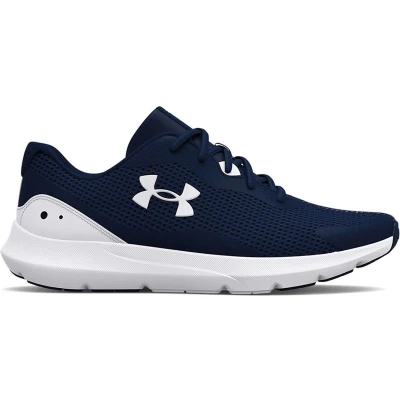 Afbeelding van Under Armour Surge 3 hardloopschoenen donkerblauw/wit