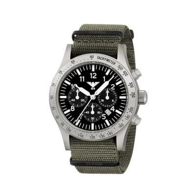 Afbeelding van KHS KHS.PLASSC.NSGO Polshorloge Heren Solar PLATOON Steel Chronograph