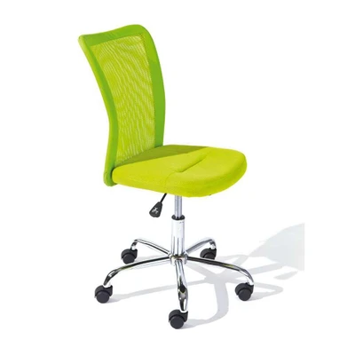 Afbeelding van Leen Bakker Bureaustoel Bonnie Groen Stoelen Synthetisch