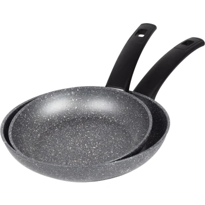 Afbeelding van San Ignacio Koekenpannenset Ø20, 24cm Eco Friendly grijs