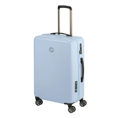 Afbeelding van Princess Traveller PT 01 Deluxe Medium Trolley poolhouse blue Harde Koffer