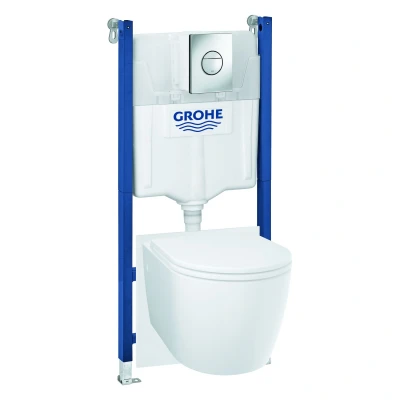 Afbeelding van GROHE QuickFix Solido WC Pack 5 in1 Start Round Sail