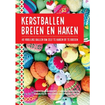 Afbeelding van Kerstballen breien en haken (Paperback)