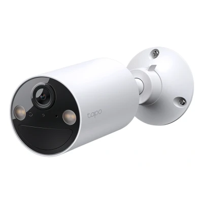 Afbeelding van Tapo C410 Draadloze camera voor binnen en buiten, 2K 3 MP, batterijduur tot 180 dagen na één keer opladen, nachtzicht in kleur, alarm met bewegingsdetectie, IP65